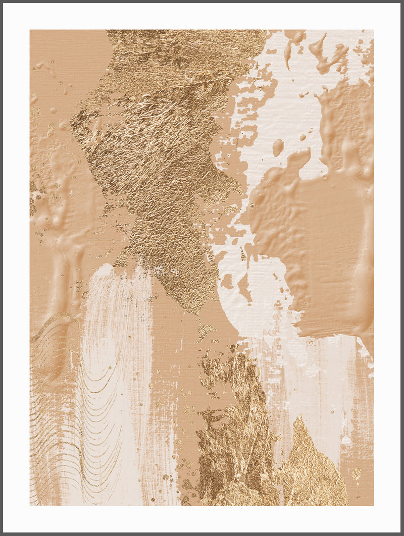 Almond Beige Soft Poster